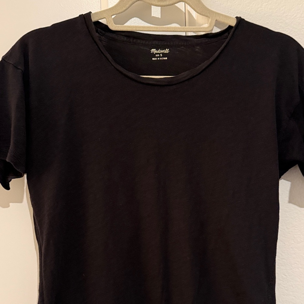 Madewell Black Short Sleeve Tee - Picture 3 of 7
